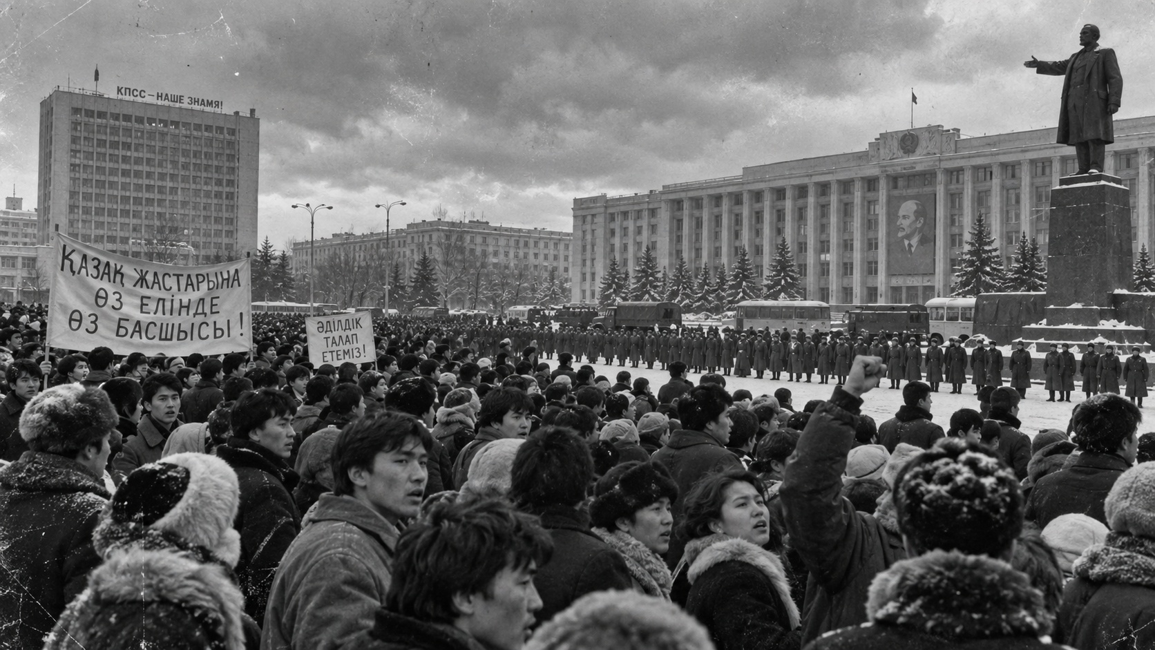 1986 жылғы желтоқсан оқиғасы — Алматы алаңындағы жастар наразылығы